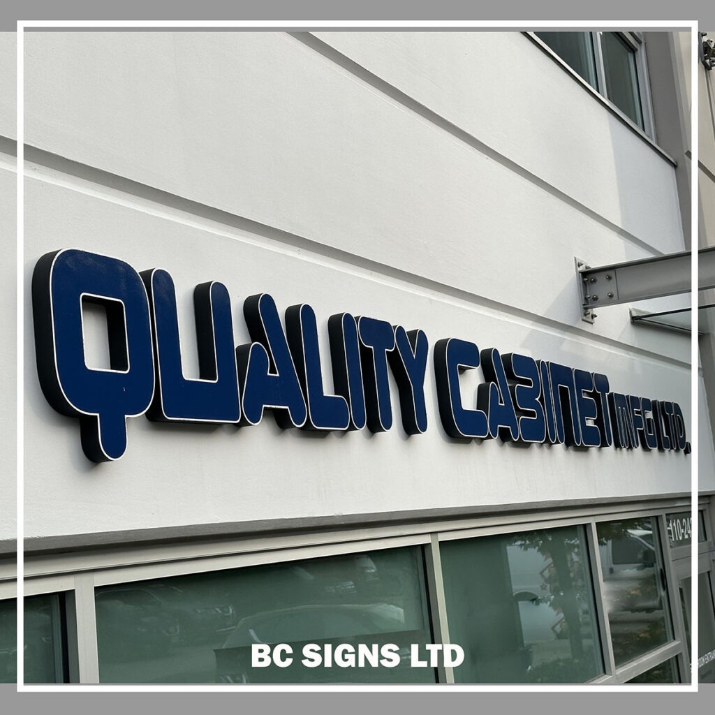 BC Signs-3D Letter Sign