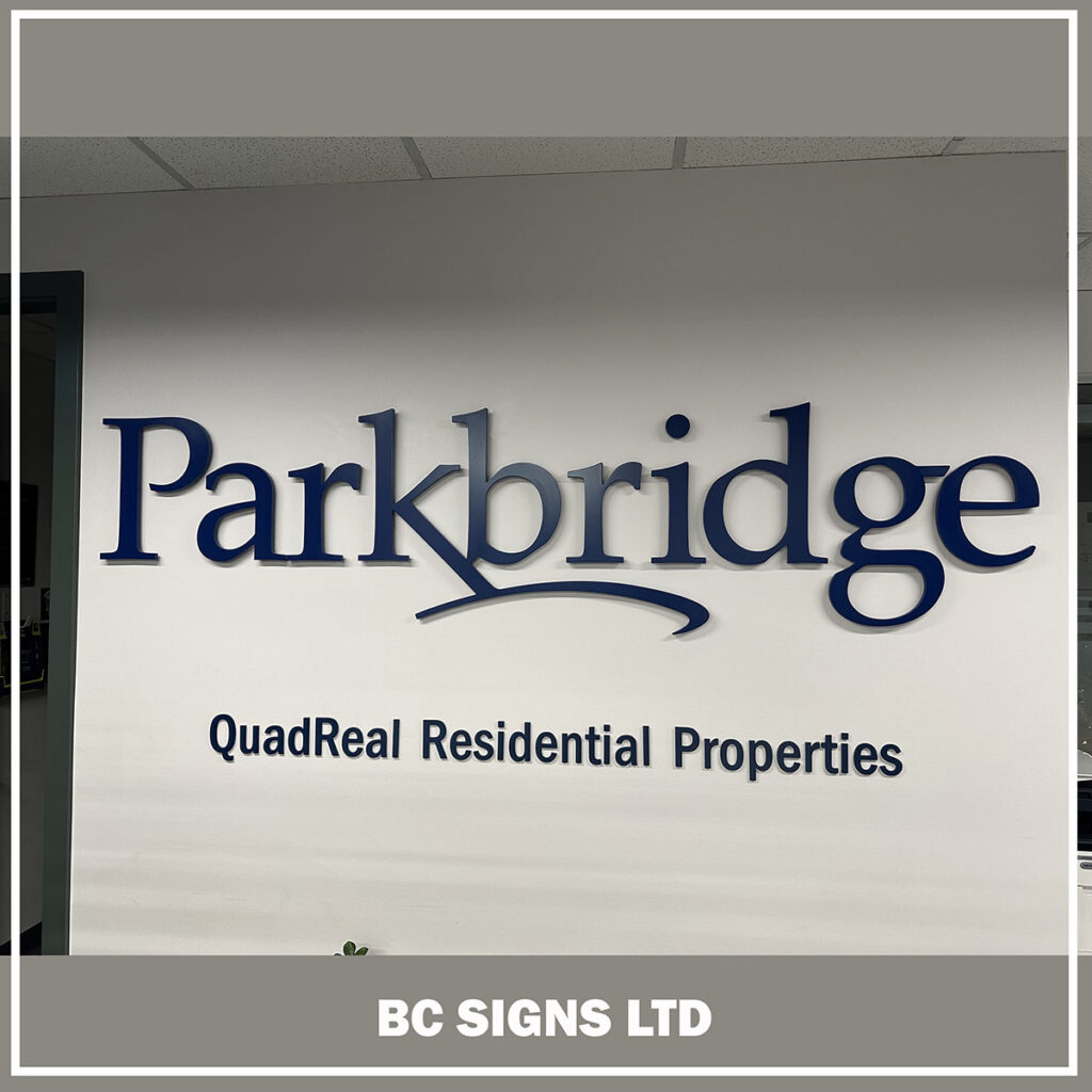 BC Signs-3D Letter Sign