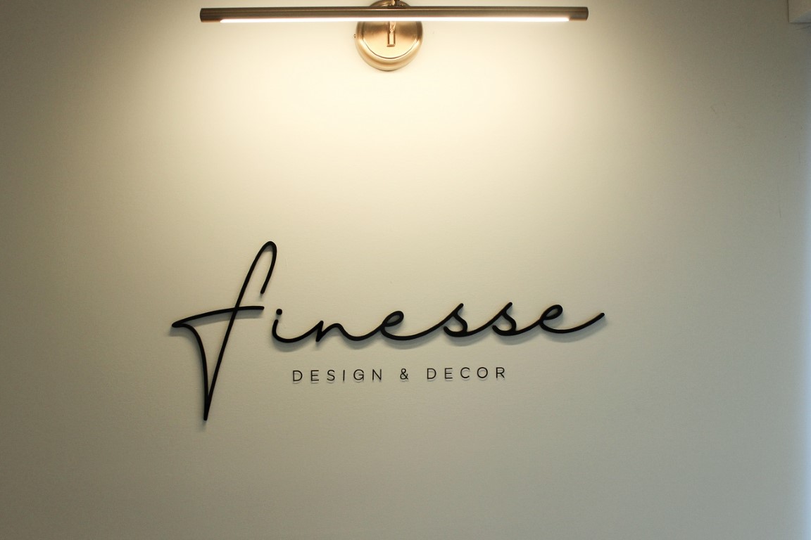 3d logo office sign, deigned and installed