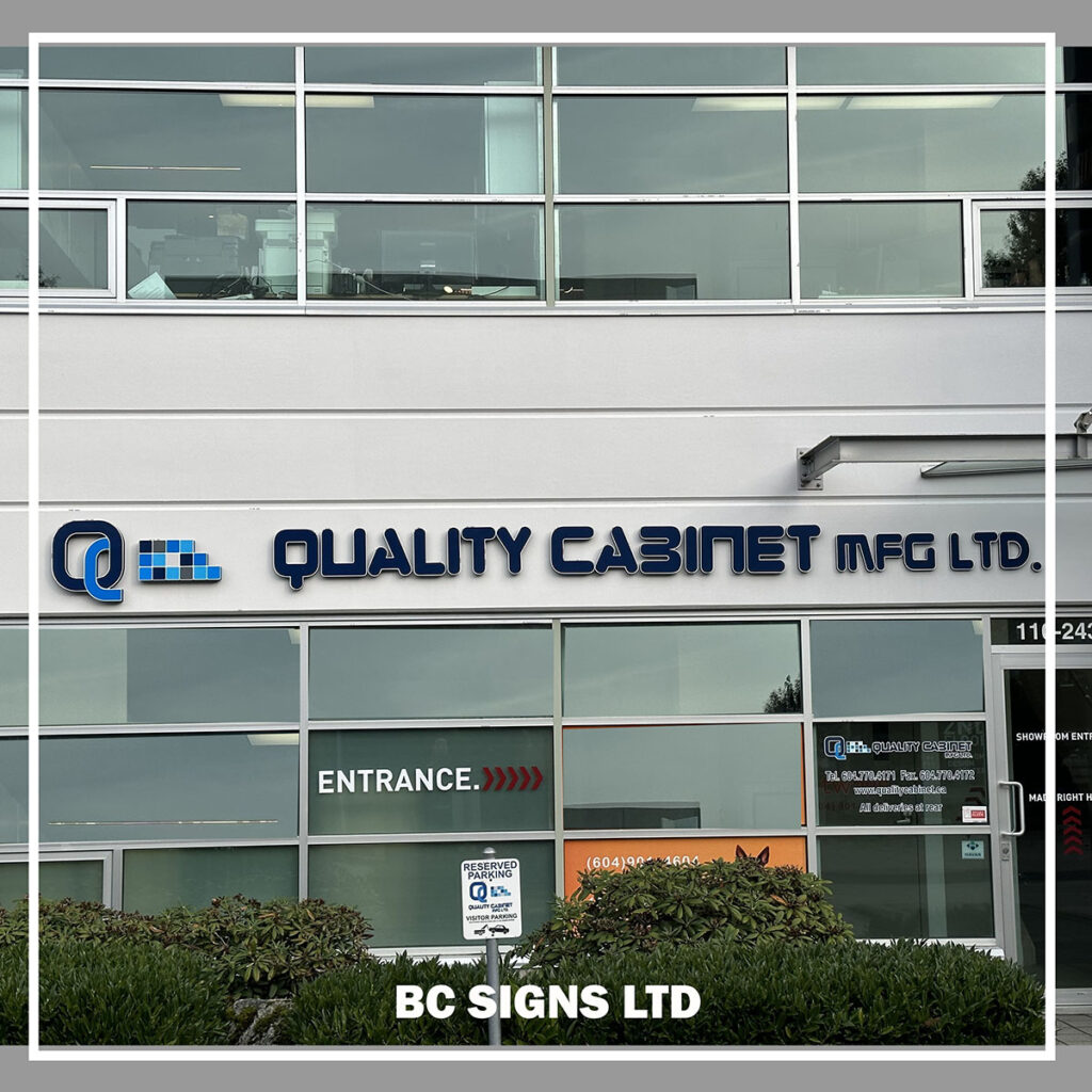 BC Signs-Building Sign